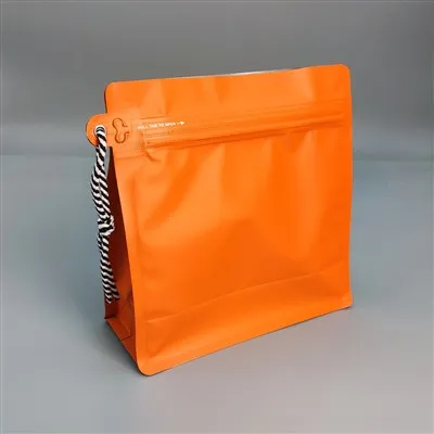 Изготовленная на заказ оранжевая сумка-аккордеон с подвесным шнуром
