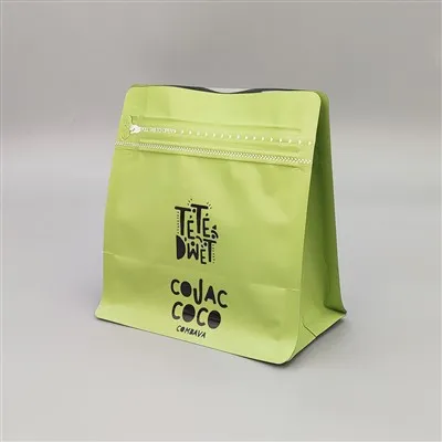 Зеленый восьми-боковой уплотнительный куб с клапаном